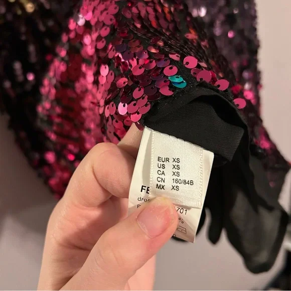 Multicolor Sequin Dress - Picture 3 of 3